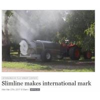 Slimline makes international mark