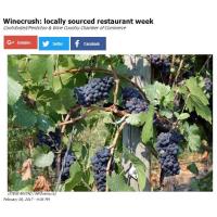 Winecrush: locally sourced restaurant week
