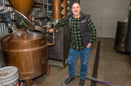 Mike Patterson of Tumbleweed Craft Distillery in Osoyoos